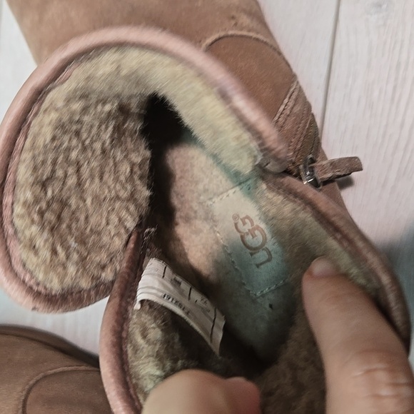 Ugg Australia Women Lavelle 1012553 Ankle Leather Sheepskin Boots shoes 8 - Picture 14 of 14